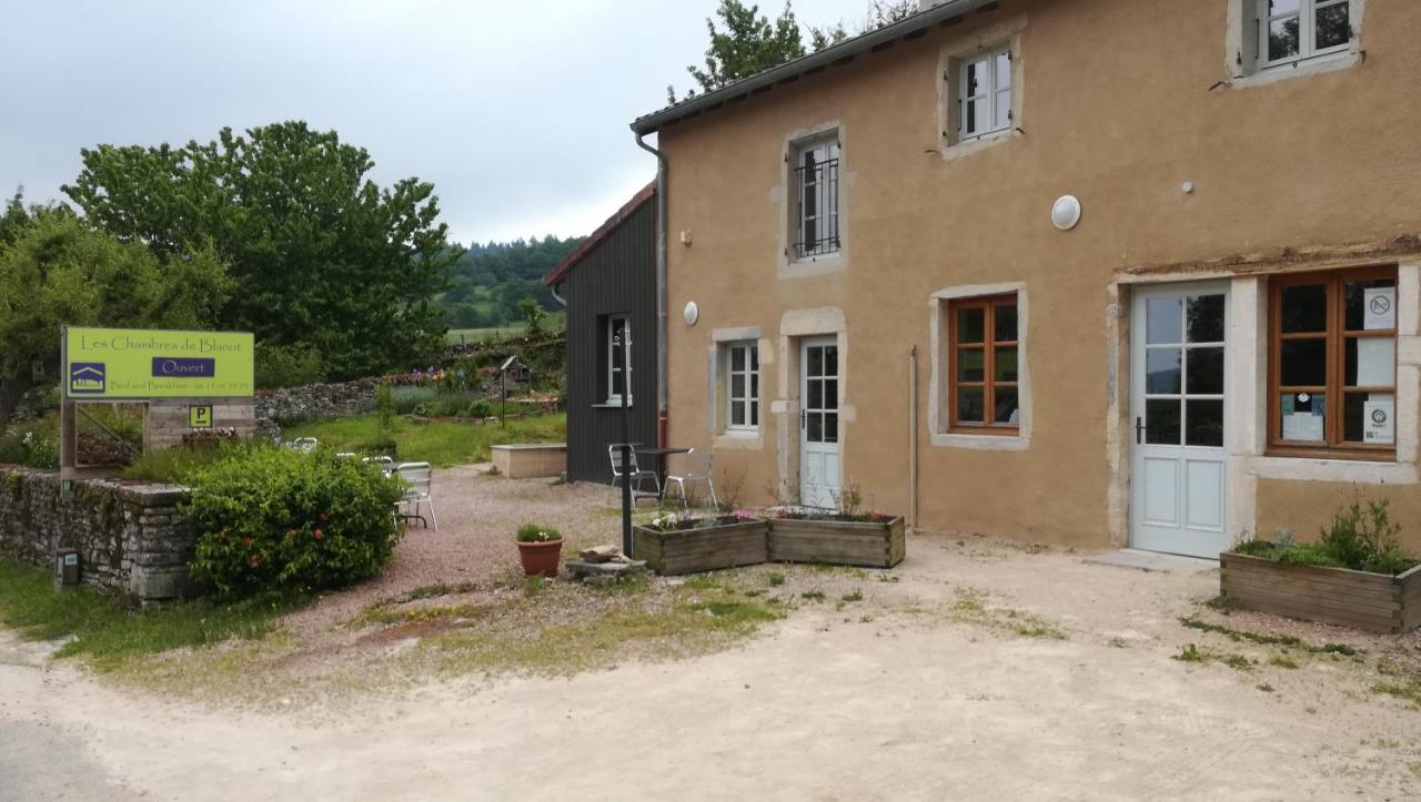 Les Chambres De Blanot Blanot  Екстер'єр фото